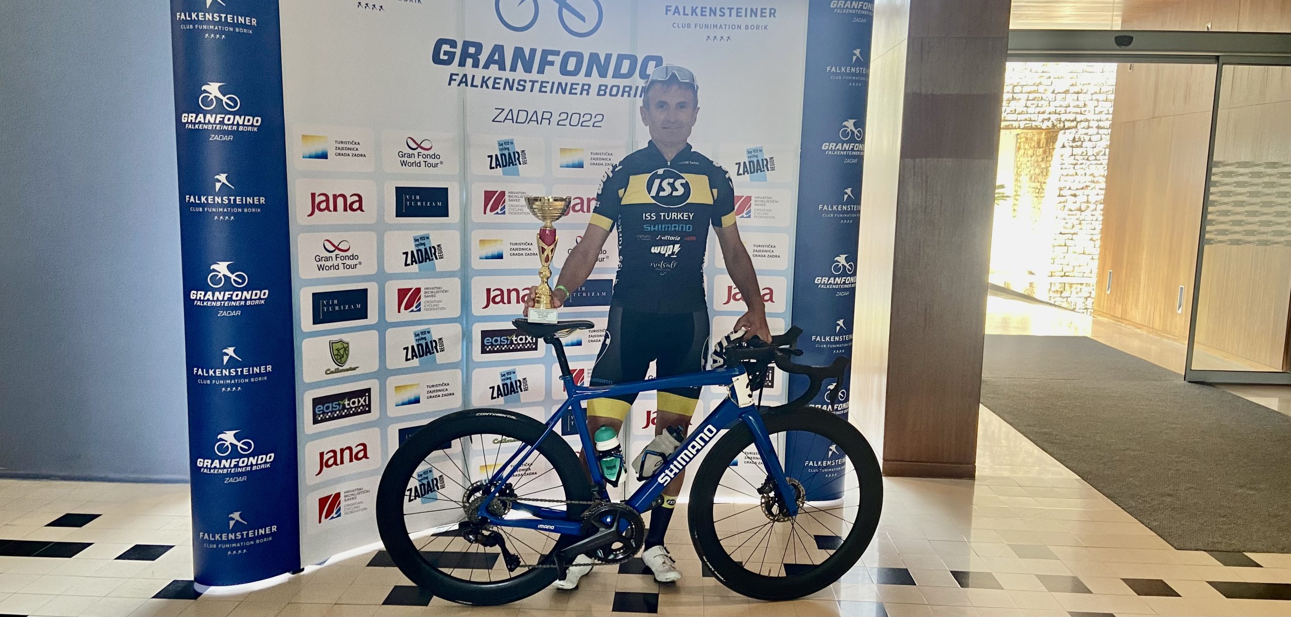 Zadar Granfondo’da podyumdayız!